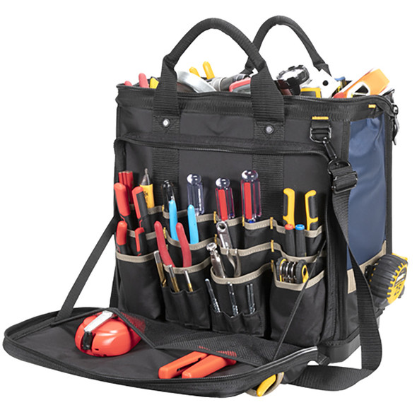 CLC PB1543 Multi-Compartment Technician&#39;s Tool Bag - 17"