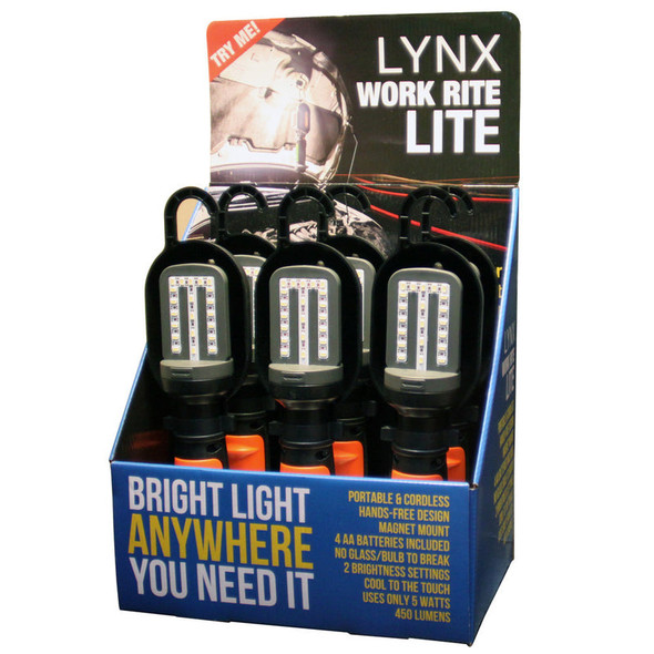 LYNX WORK RGHT LGHT 6 UNITS POP 00036POP