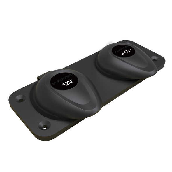 12V DC SOCKET + DUAL USB CHARGER SO F12VRSB-AM