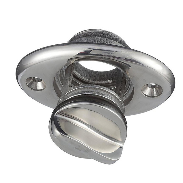 Attwood Stainless Steel Garboard Drain Plug - 7/8" Diameter 7557-7