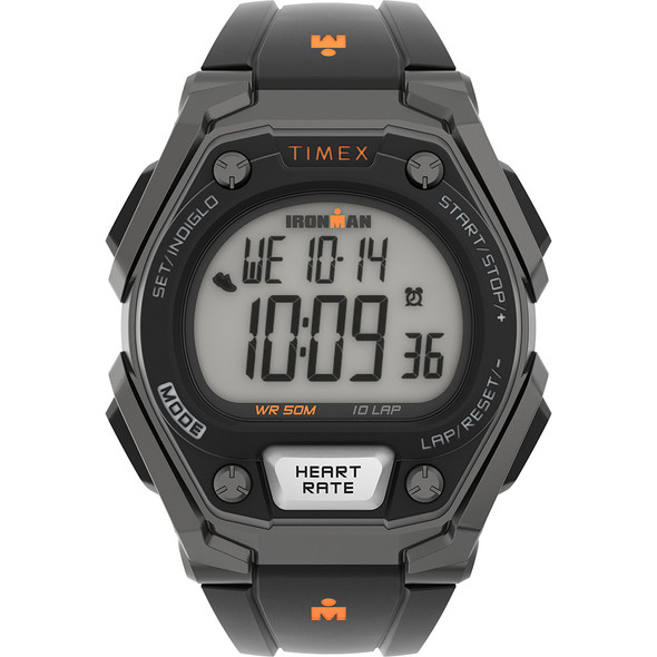 Timex Men&#39;s Ironman Classic w/Activity &amp; HR - Grey TW5M49400