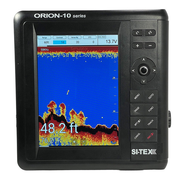 SI-TEX 10" Chartplotter System w/Internal GPS &amp; C-MAP 4D Card ORIONC