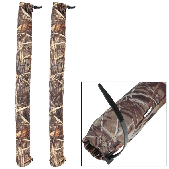 C.E. Smith Post Guide-On Pad Cover - 48" - Camo Wetlands 27903