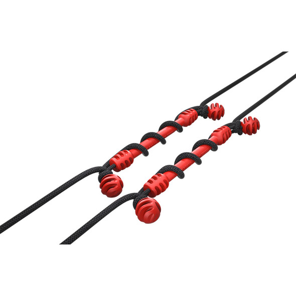 Snubber - Buoy Red Snubber Twist - Pair S61206