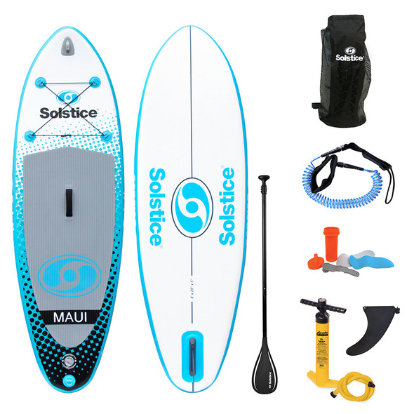 Solstice Watersports 8&#39; Maui Youth Inflatable Stand-Up Paddleb 35596