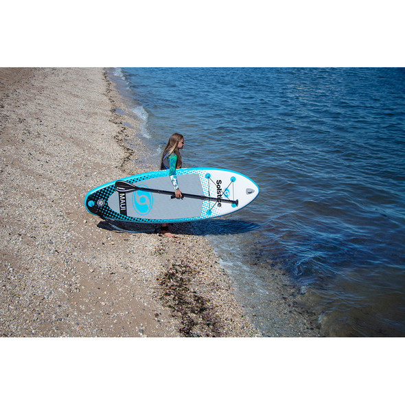Solstice Watersports 8&#39; Maui Youth Inflatable Stand-Up Paddleb 35596