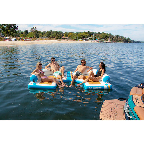 Solstice Watersports 11&#39; C-Dock w/Removable Back Rests 38175