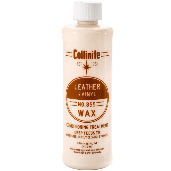 Collinite 855 Leather &amp; Vinyl Wax - 16oz 855