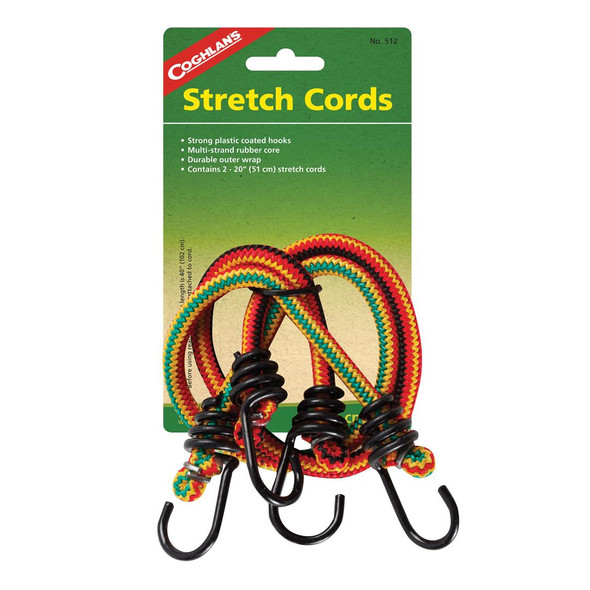 20' STRECH CORDS - PK/2 512