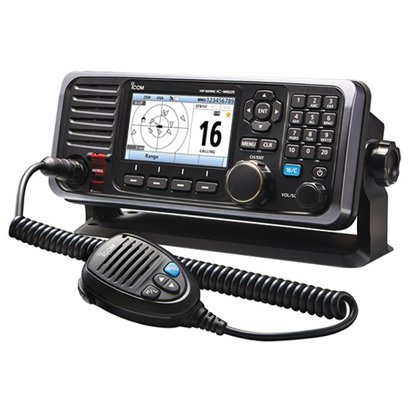VHF FIXED MOUNT WITH COLOR DISPLAY M605 31 USA