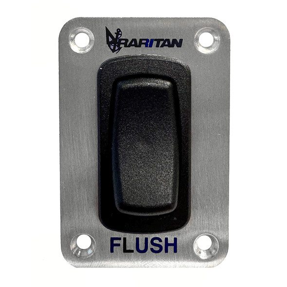 Raritan Momentary Flush Switch w/Stainless Steel Faceplate PRS