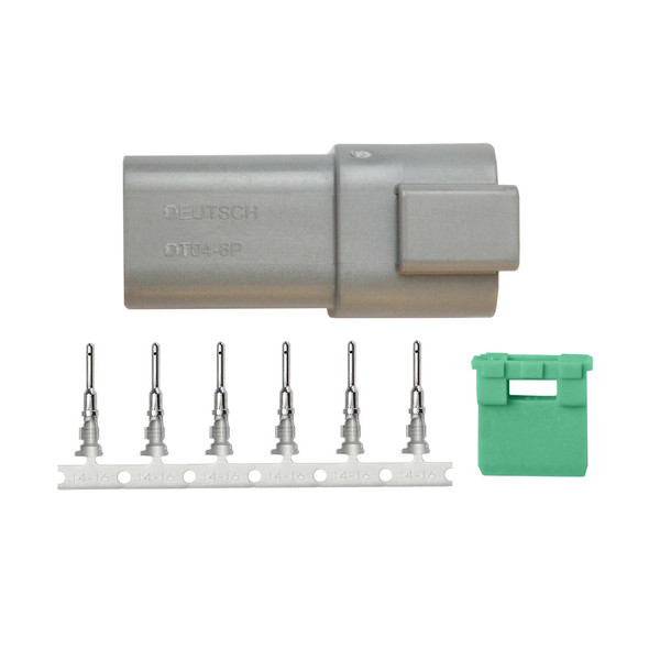 Pacer DT Deutsch Receptacle Repair Kit - 14-18 AWG (6 Position) TDT04F-6RP