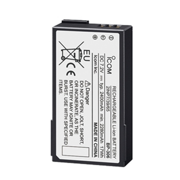 Icom Bp306 Battery Pack For M94d BP-306 BP-306