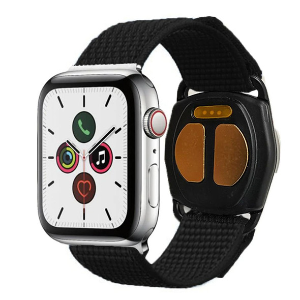 Reliefband Black Apple Smart Watch Band - XL SPTB-APLXL