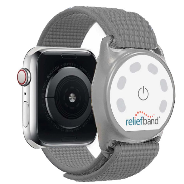 Reliefband Gray Apple Smart Watch Band - XL SPTG-APLXL