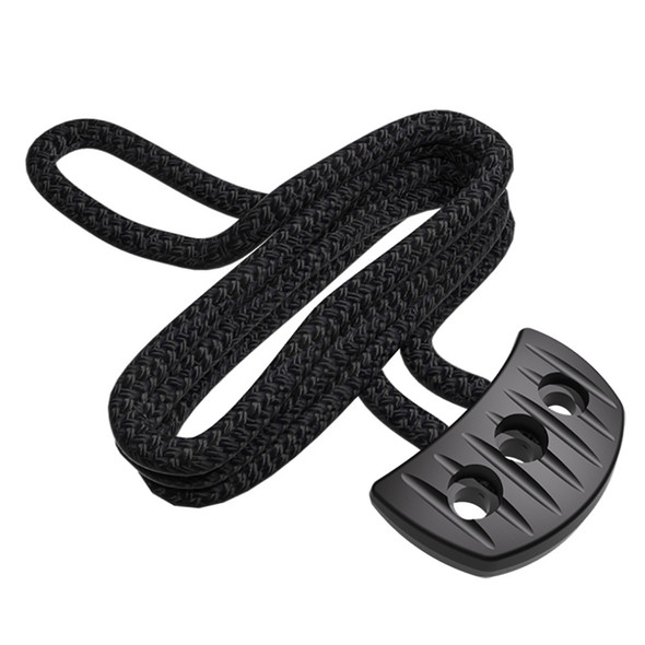 Snubber PULL w/Rope - Black S51390