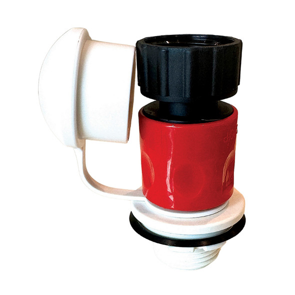 Flush-M Mercury Motors Flush Quick Release Port w/90&deg; Elbow -  FM-WHT