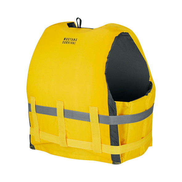 Mustang Livery Foam Vest - M/L - Yellow MV7010-25-M/L