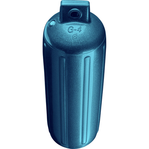 Polyform G-4 Twin Eye Fender 6.5" x 22" - Metallic Blue G-4-METALLIC BLUE
