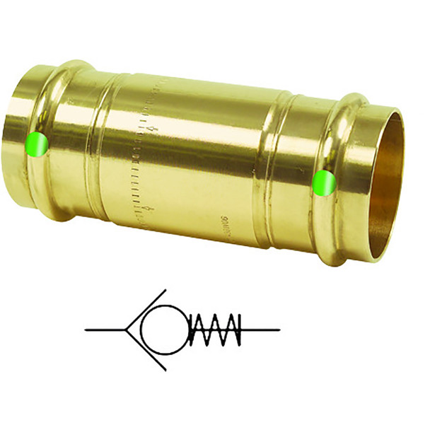 Viega ProPress 2" Zero Lead Check Valve - Double Press Connection - Sma 79060