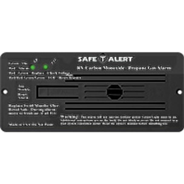 Safe-T-Alert Combo Carbon Monoxide Propane Alarms Flush Mount - Black 35-742-BL