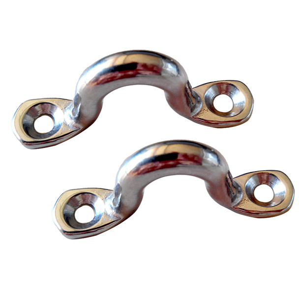 Taylor Made Eye Strap Chrome Zamak - Pair 1225