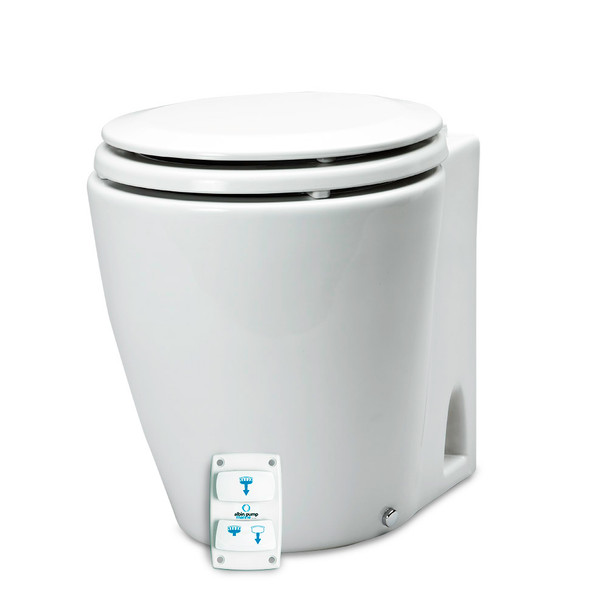 Albin Pump Marine Design Marine Toilet Electric Silent - 24V 07-03-046