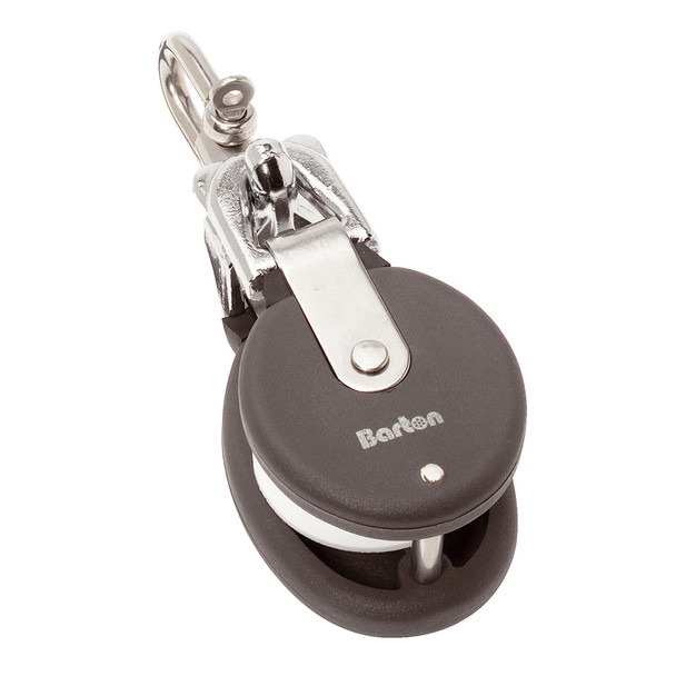 Barton Marine Snatch Block W/Stainless Steel D Shackle - 20mm Sheave Wi 90 402