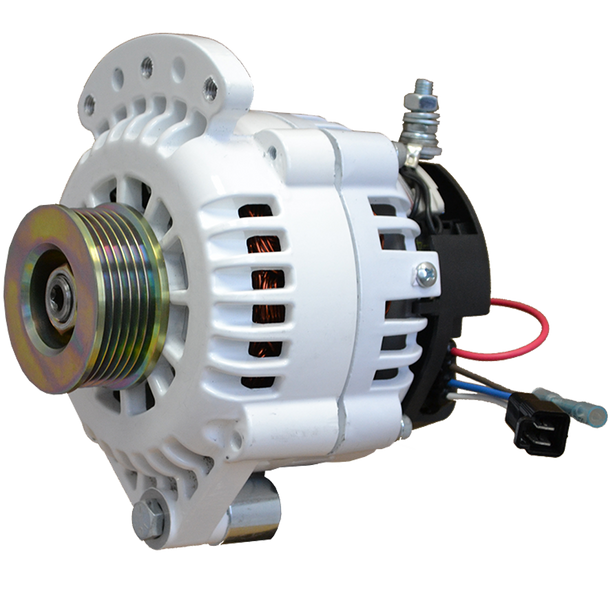 Balmar Alternator 120 Amp 12V 1-2" Single Foot Single K6 Pulley w/Isola 621-120-K6