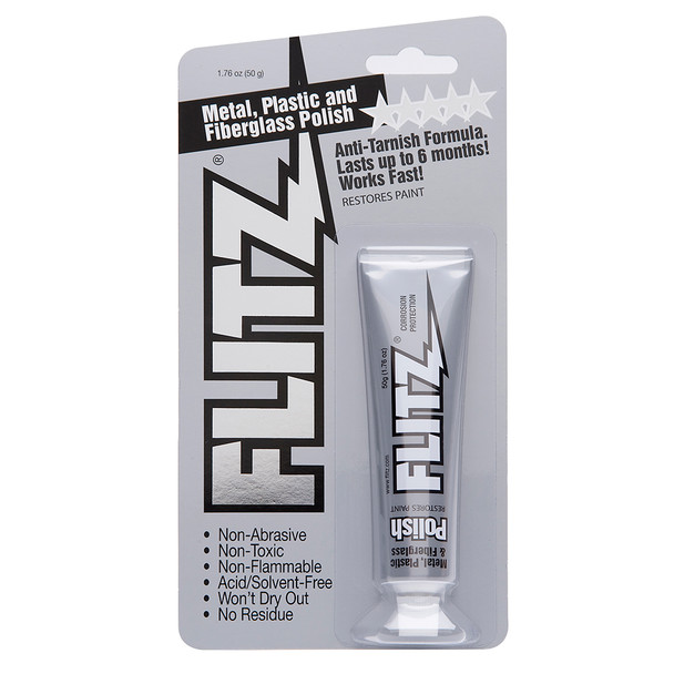 Flitz Polish - Paste - 1.76oz Tube - 3-Pack BP 03511-3A-3PK