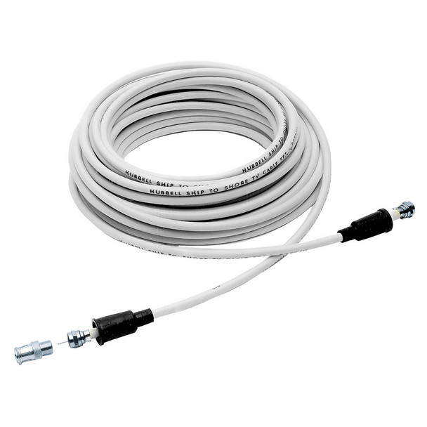 Hubbell Tv99 50 Foot White Tv Shore Cord TV99W