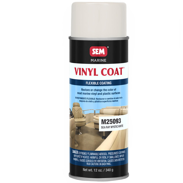 SEM Vinyl Coat - Sea Ray Mystic White - 12oz M25093