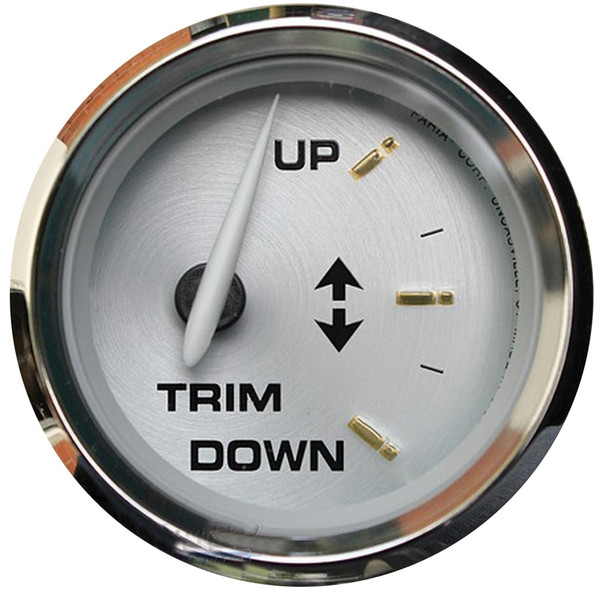 Faria Kronos 2" Trim Gauge (Mercury / Mariner / Mercruiser / Volvo DP / 19005
