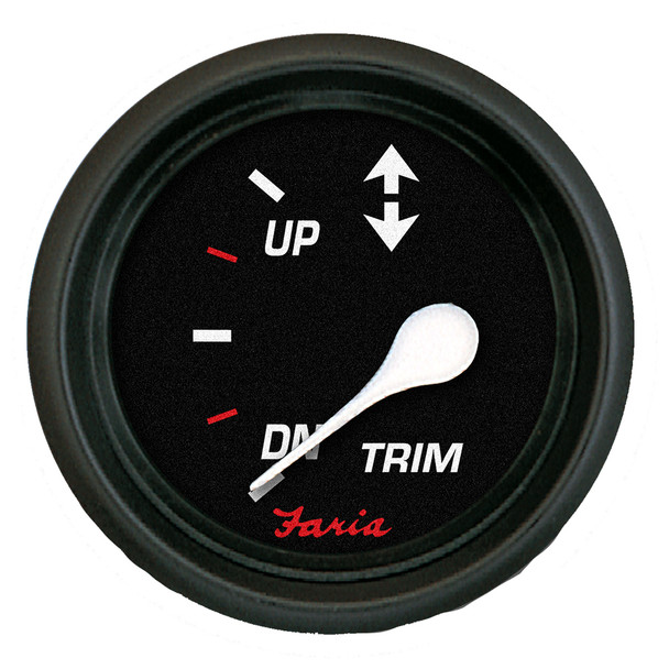 Faria Professional Red 2" Trim Gauge f/Cobra/Volvo 14609