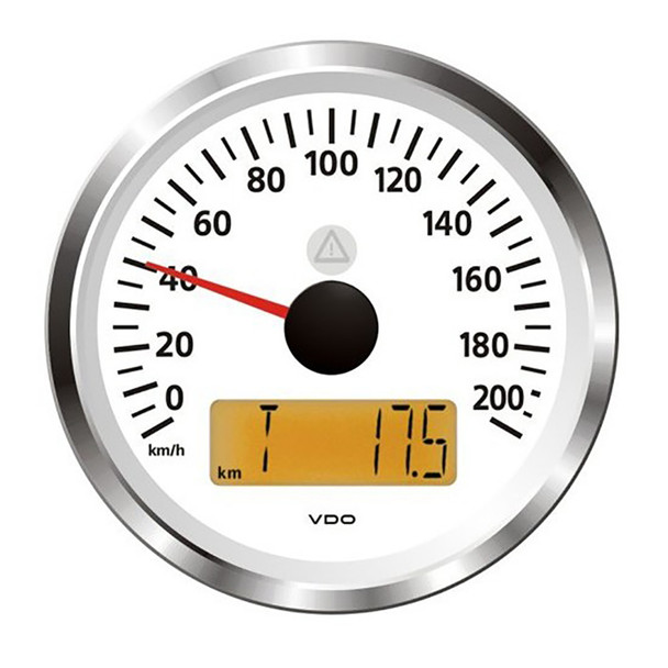 Veratron 3-3/8" (85mm) ViewLine Speedometer - 0 to 200 KMH - 12/24V - W A2C59512382