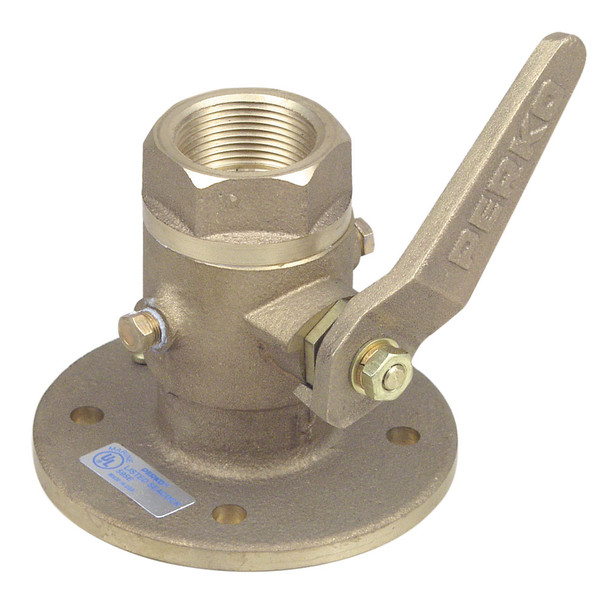Perko 3/4" Seacock Ball Valve Bronze MADE IN THE USA 0805005PLB