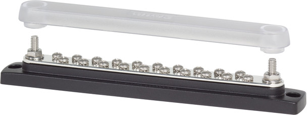 Blue Sea 2312, 150 Ampere Common Busbar 20 x 8-32 Screw Terminal with C 2312