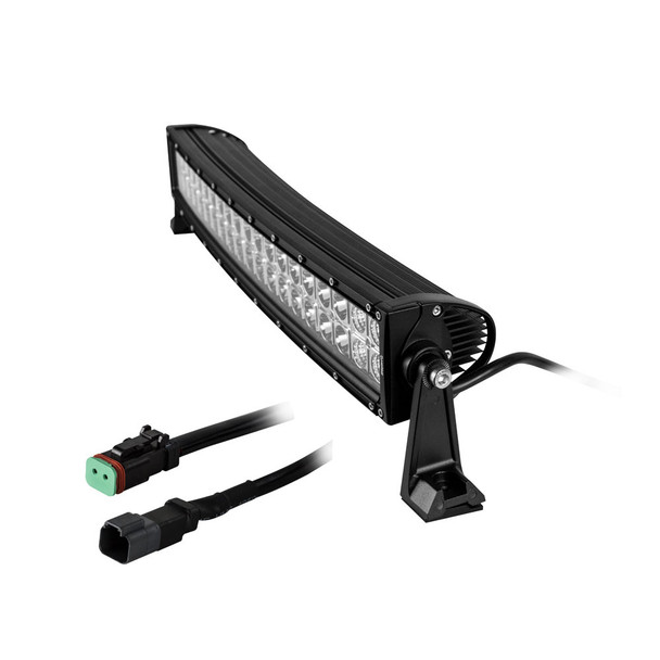 HEISE Dual Row Curved LED Light Bar - 22" HE-DRC22