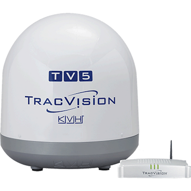 Kvh Tracvision Tv5 Satellite Linear Autoskew And Gps 01-0364-34