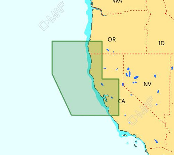 C-map M-na-d953 4d Local Popint Sur - Cape Blanco M-NA-D953-MS