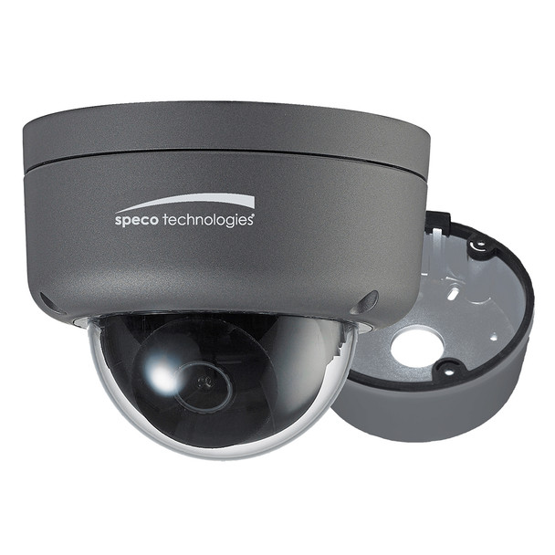 Speco 2MP Ultra Intensifier HD-TVI Dome Camera 3.6mm Lens - Dark Grey  HID8