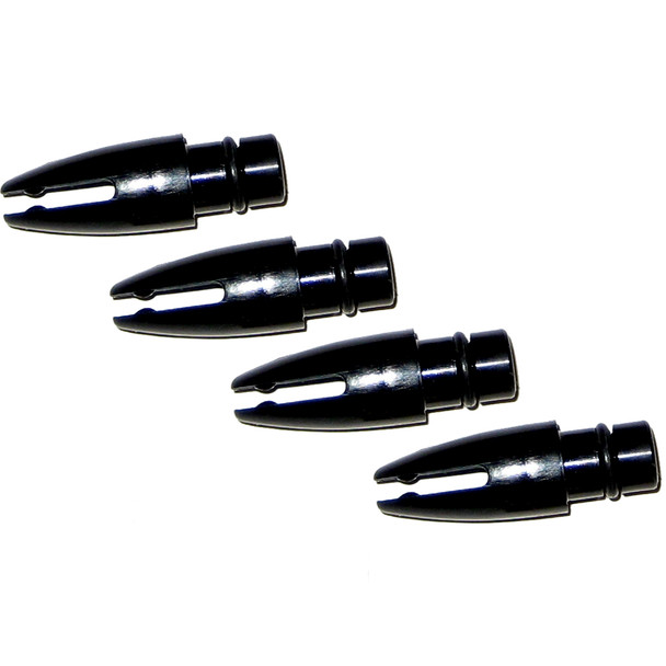 Rupp Replacement Spreader Tips - 4 Pack - Black 03-1033-AS