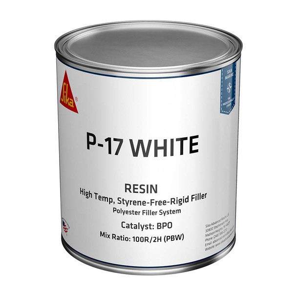 Sika SikaBiresin AP017 White Base Quart Can BPO Hardener Required 658975
