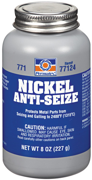Permatex Nickel Anti-Seize Lubricant Brush Top Bottle - 8oz 77124