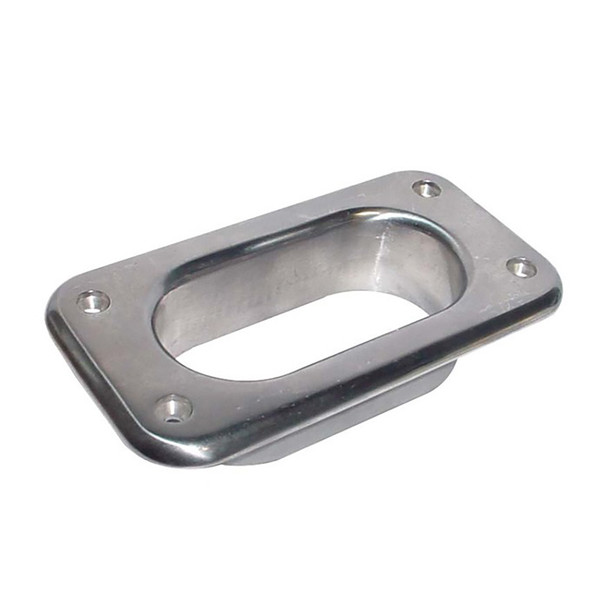 Whitecap Hawse Pipe - 316 Stainless Steel - 4" x 2" 6128C