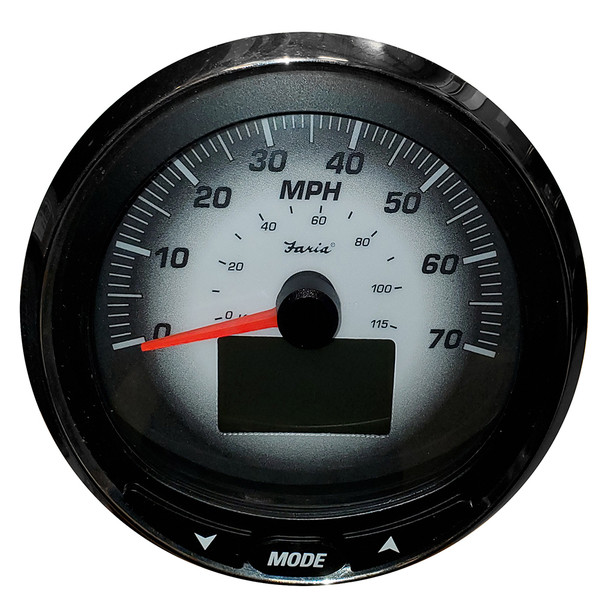 Faria 5" Multifunction Gauge - 70MPG - LCD w/o PP - Depth - Black Fade MGS023