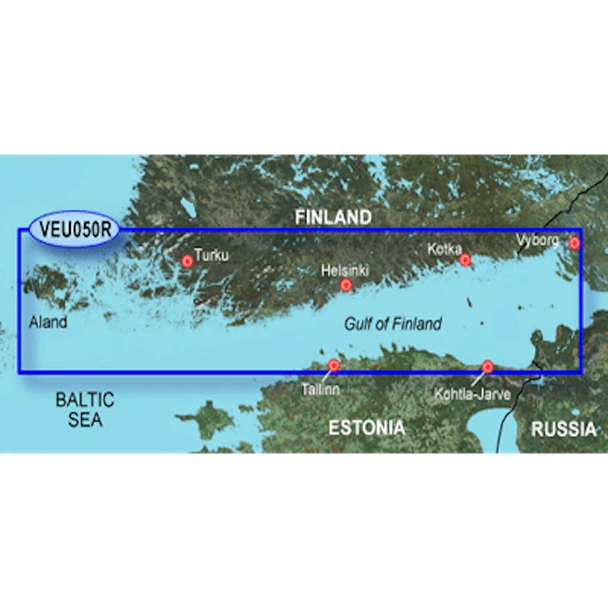 Garmin BlueChart g3 Vision HD - VEU050R - Aland to Vyborg - microSD/ 010-C0786-00