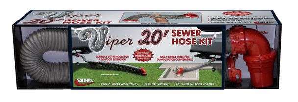 20' VIPER SEWER HOSE KIT