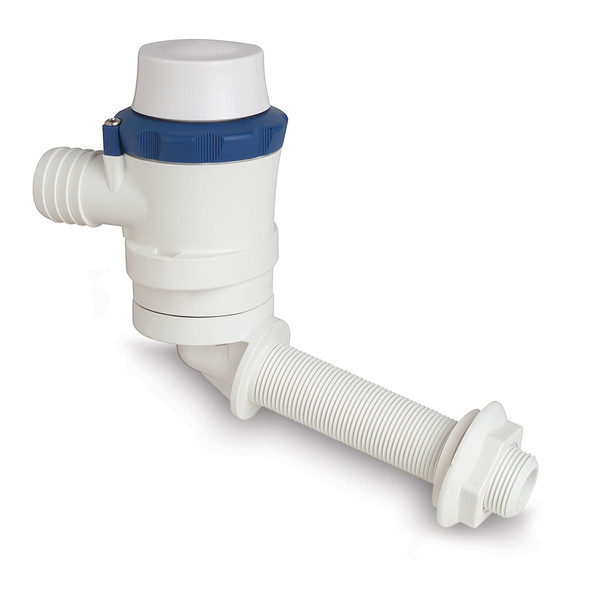 Shurflo by Pentair PIRANHA Angled Port Aerator 800 Livewell Pump - 12  357-114-10