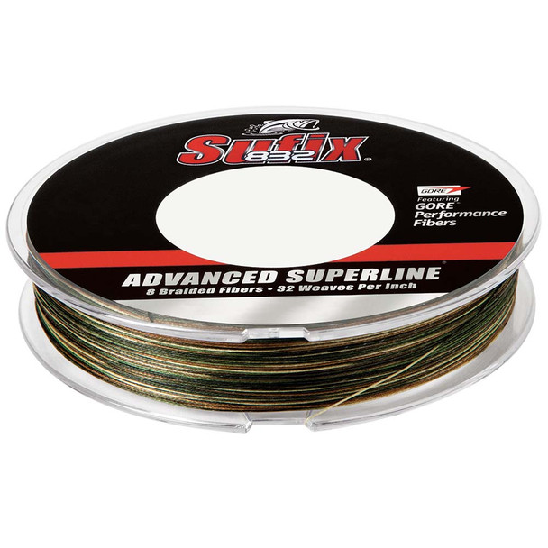 Sufix 832 Advanced Superline Braid - 20lb - Camo - 150 yds 660-020CA